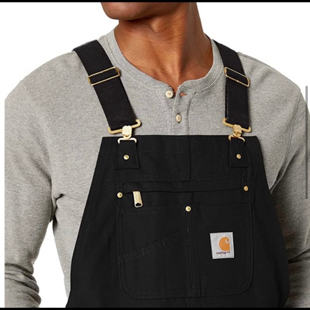 Men’s Duck Bib Overalls worn twice